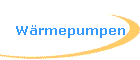 Wrmepumpen
